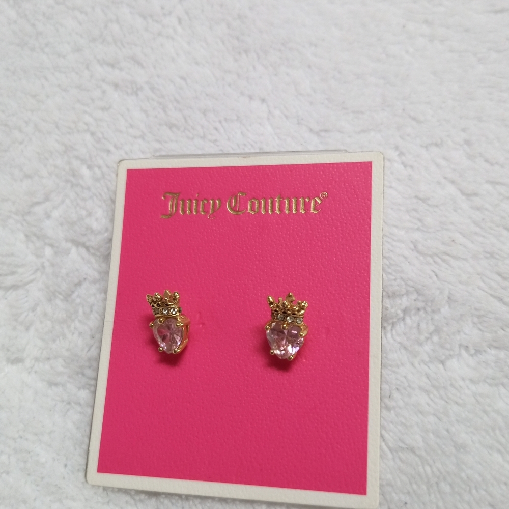 Juicy Couture stud earrings